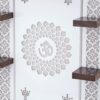 The Temple hub Wooden Temple | White Mandir With LED Light Puja Mandir For Home & Office Decor - Image 4