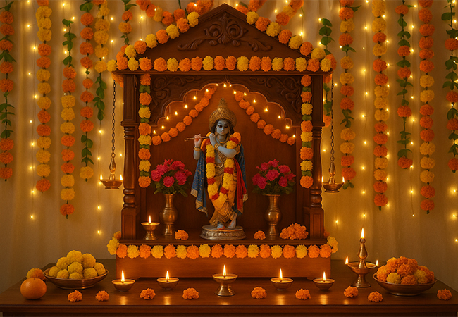 How to Decorate Your Home Mandir for Festivals